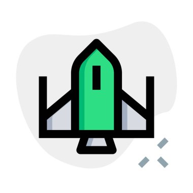 Kozmik maceralarda pilot uzay aracı.