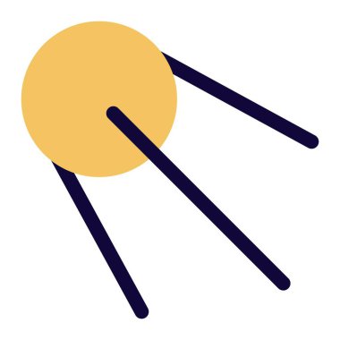 Uzaya fırlatılan ilk yapay uydu.