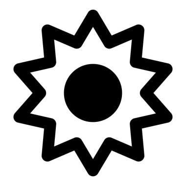 Parlayan gazlardan oluşan sıcak bir top veya cüce yıldız, güneş.