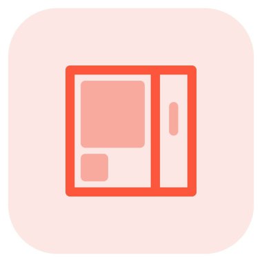 Atıştırmalık ve içecek dağıtan otomatik otomat..