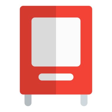 Yiyecek, içecek ve içecek sağlayan otomat..