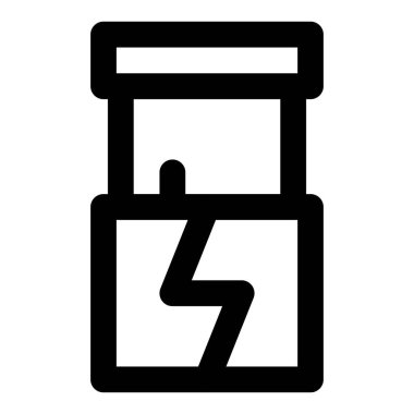 Eğlence için bozuk para işleten atari makinesi.