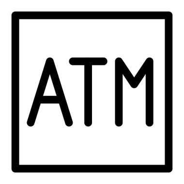 ATM yönünü gösteren bir imza..