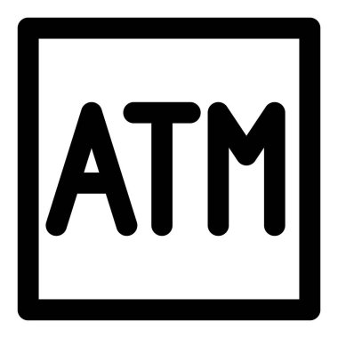 ATM yönünü gösteren bir imza..