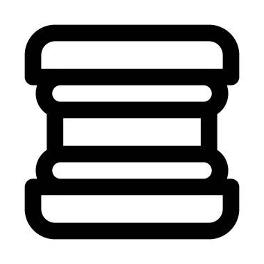 Hamburger servisi halka açık bir yerde mevcut..