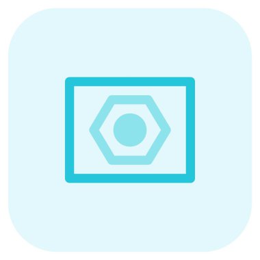 Eş eksenli kablo aygıtlarını bağlamak için port.