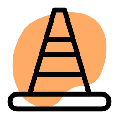 Koniler yollardaki trafiği düzenlemek için kullanılır.