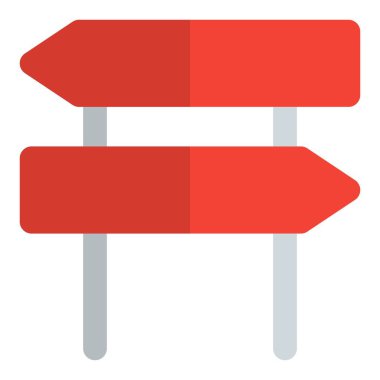 Yönlendirme yön işareti ile sağlanır.