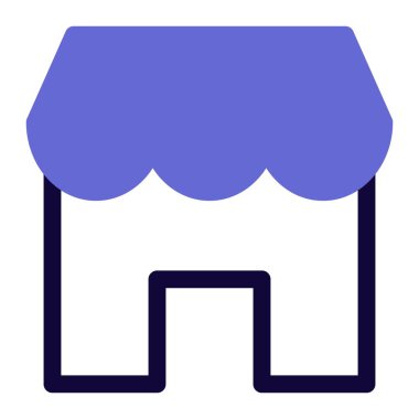 Ürün ve hizmet sunan mağaza veya pazar.