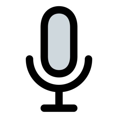 Mikrofon kayıt için ses kaydını yakalar.