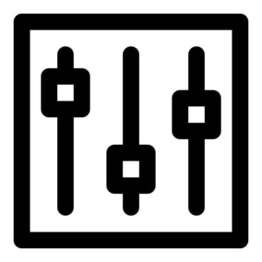 Karıştırma panosundaki çeşitli kaynaklardan gelen ses.