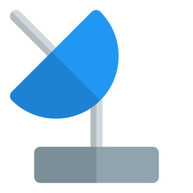 Parabolik aygıt sinyalleri iletir veya yoğunlaştırır.