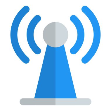 Alıcı ve yayın sinyal kuleleri tarafından yapılır..