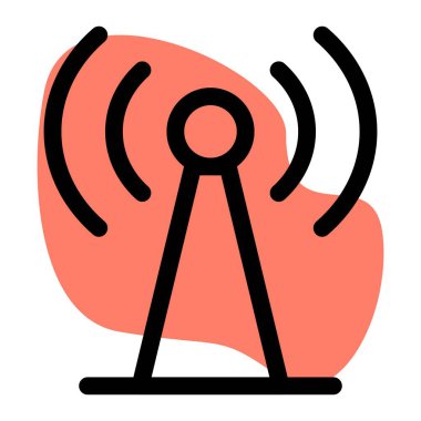 Alıcı ve yayın sinyal kuleleri tarafından yapılır..