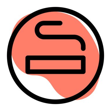 Sadece sigara içmek için belirlenmiş bölge.