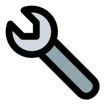 Cıvataları sıkmak veya gevşetmek için anahtar aracı.