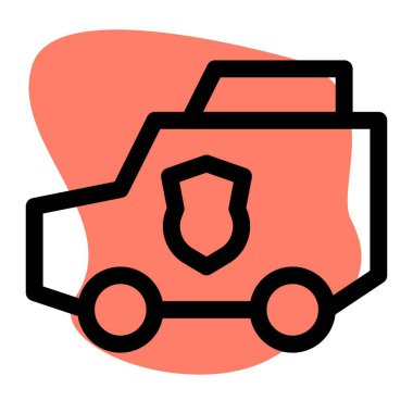 Pahalı kargo için zırhlı araç..