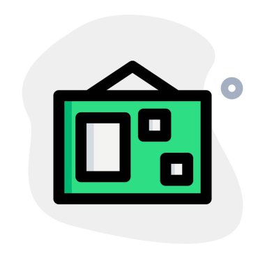 Polis ipuçlarını düzenlemek için asma panelleri kullanır.