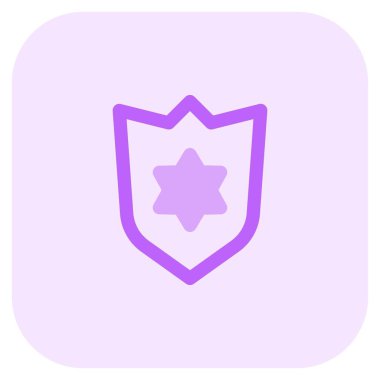 Rozet, polis otoritesinin ve onurunun sembolü..