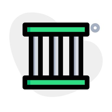 Hapishane hücresi suçluları tutmak için tasarlandı.