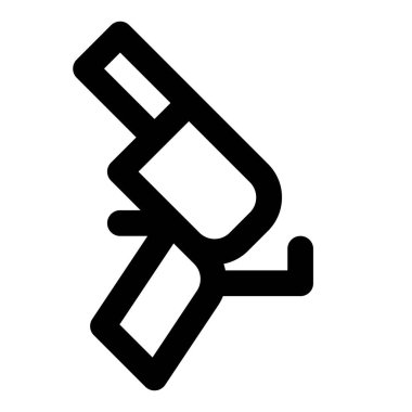 Mermiler için dönen silindirli tabanca.