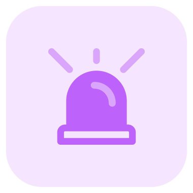 Acil durum kolluk kuvvetleri için uyarı cihazı.