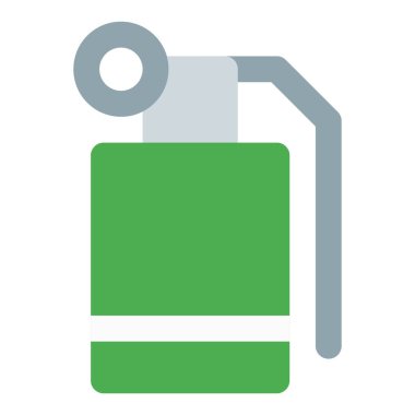 Askerler savaşta sis bombası kullanırlar..