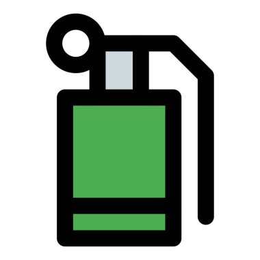 Askerler savaşta sis bombası kullanırlar..