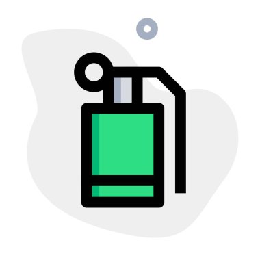 Askerler savaşta sis bombası kullanırlar..