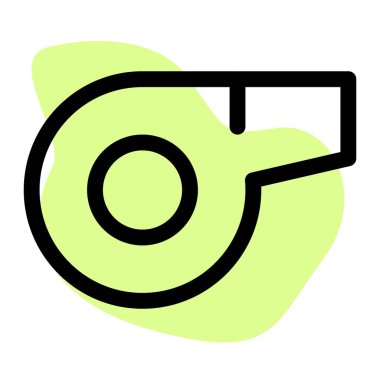 Sinyal vermek ya da dikkat çekmek için ses oluşturma aygıtı.