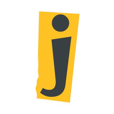 Küçük harf kesimi j.