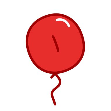 Özelleştirilmiş büyük O harfi balon şeklinde.