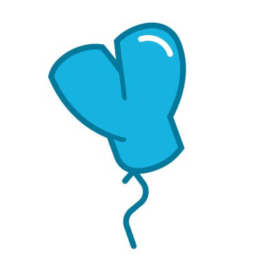 Büyük Y bir balonla temsil ediliyor..