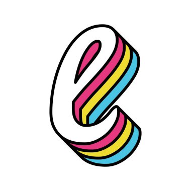 Geçerli vintage spektrum vurguları küçük harf I.