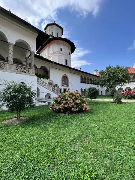 Монастир Хорезу Всесвітньої Спадщини Юнеско Сайт Валахії Румунія Ліцензійні Стокові Фото