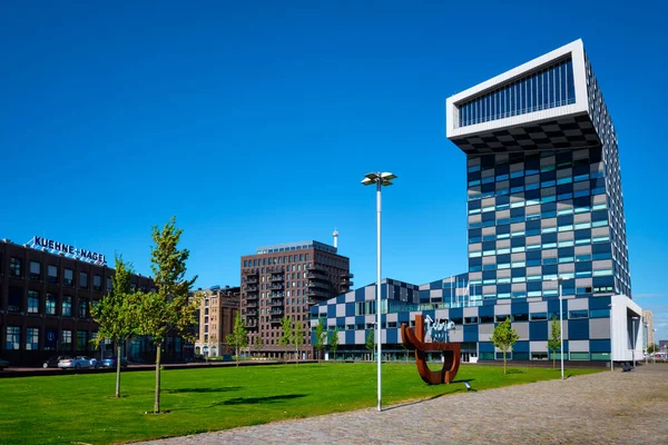 荷兰鹿特丹 2017年5月14日 鹿特丹主港研究所大楼 以原始设计著称 — 图库照片