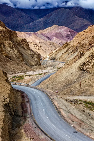 Srinagar Leh National Highway Road Himalayas Ladakh India — Stock Photo, Image