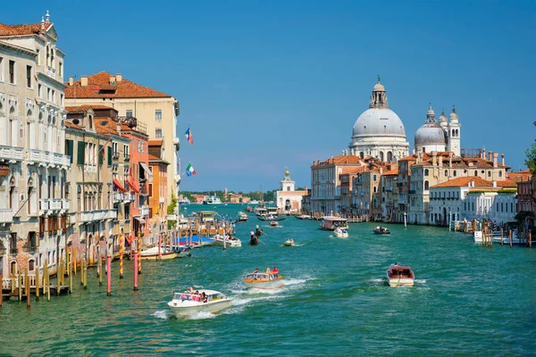 Venezia Italia Luglio 2019 Veduta Del Canal Grande Venezia Con — Foto Stock