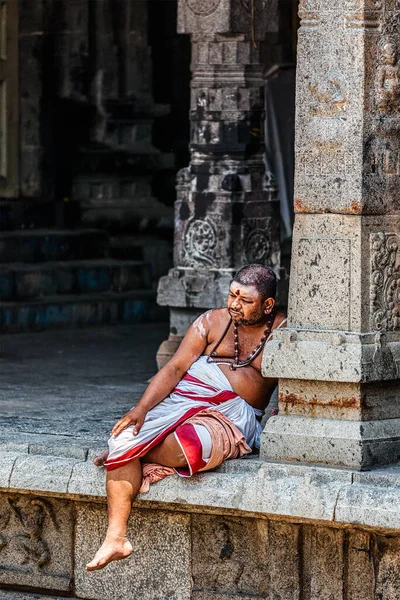 2009年 平成21年 9月12日インド カンピドゥラム 英語版 カンピドゥラム 英語版 Ekambareswarar Temple Kanchipuramに所在する未確認寺院 — ストック写真