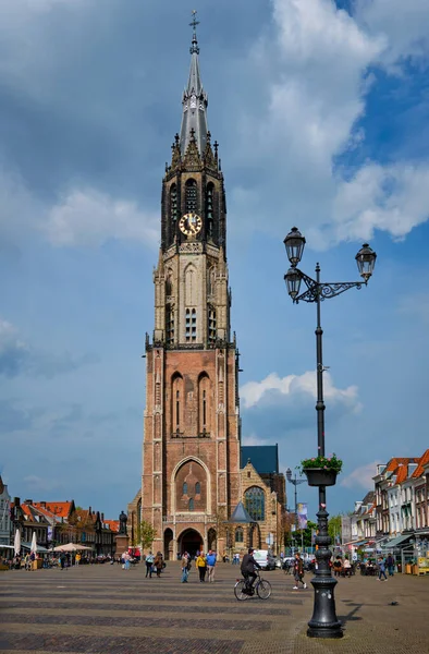 Delft Netherlands May 2017 Nieuwe Kerk New Church Protestant Church — Stock Photo, Image