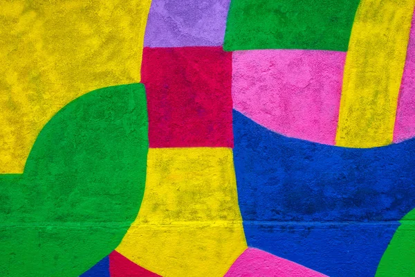 Soyut Renkli Grunge Eski Yıpranmış Duvar Dokusu Arkaplanı Farklı Renklerde — Stok fotoğraf