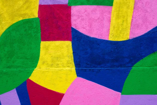 Soyut Renkli Grunge Eski Yıpranmış Duvar Dokusu Arkaplanı Farklı Renklerde — Stok fotoğraf