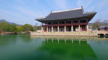 Gyeonghoeru Pavillion (Kraliyet Şölen Salonu) Gyeongbokgung Sarayı, Seul