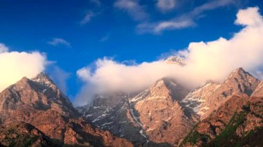 Himalaya Bulutları dönerek zaman ayarlı