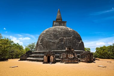 Kiri Vihara - Antik İtalyan. Polonnaruwa, Sri Lanka
