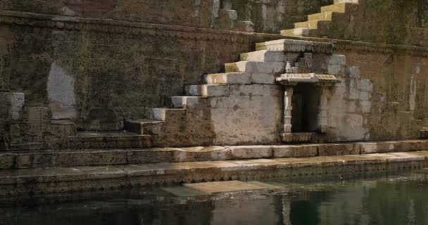 Toorji Jhalra Baoli Stepwell Water Storage One Water Sources Jodhpur — Wideo stockowe
