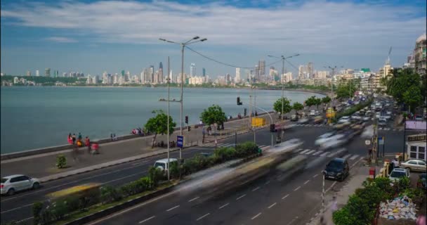 Octubre 2019 Mumbai India Timelapse Mumbai Famosa Atracción Turística Icónica — Vídeos de Stock