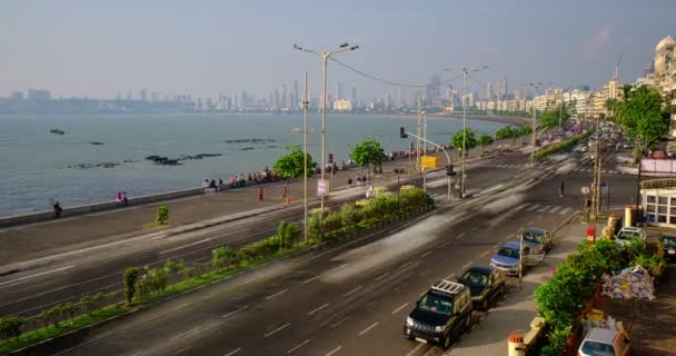 Octubre 2019 Mumbai India Timelapse Mumbai Famosa Atracción Turística Icónica — Vídeo de stock