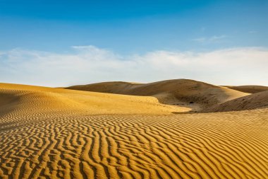 thar çöl dunes. Sam kum tepeleri, İstanbul, Türkiye