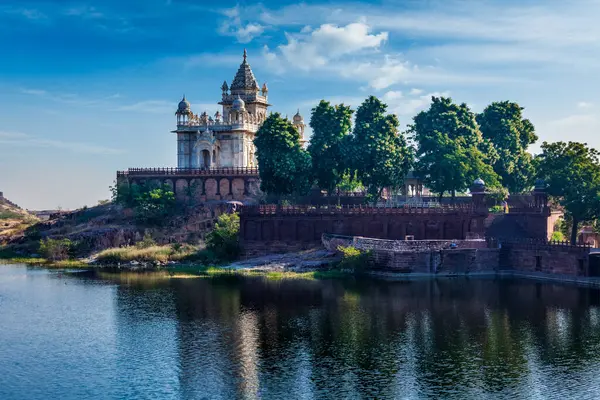 stock image Jaswanth Thada mausoleum in Jodhpur, Rajasthan, India